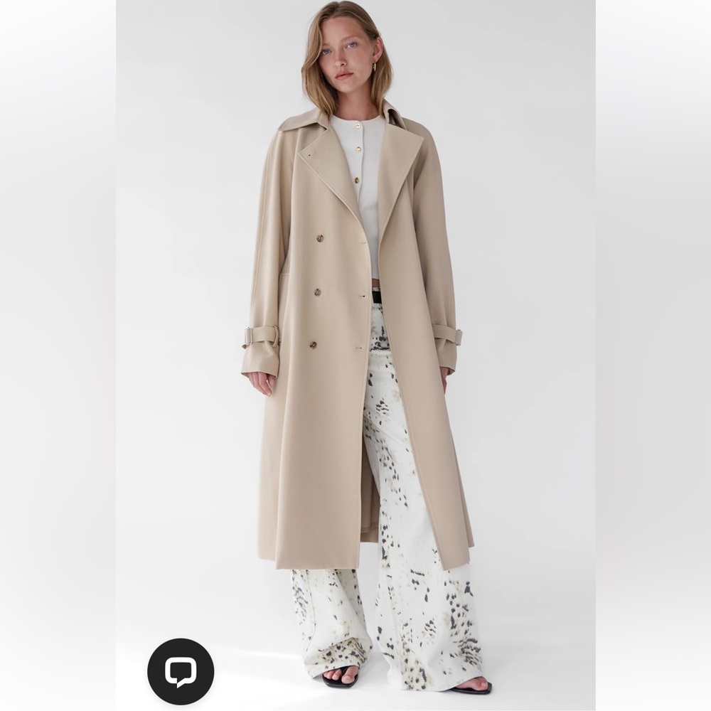 Oak + Fort OVERSIZED TRENCH COAT